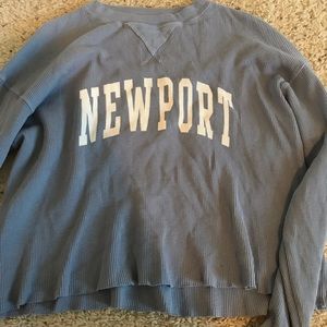 Brandy Melville Newport Waffle knot Jumper